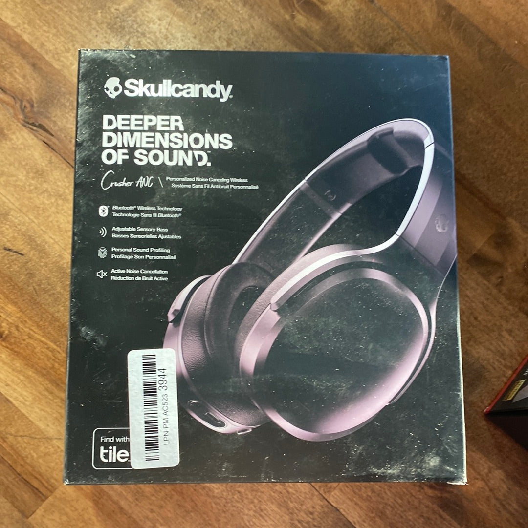 Skullcandy Crusher ANC Over-Ear Noise Canceling Wireless Headphones - $80