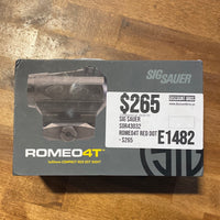Sig Sauer SOR43032 Romeo4T Red Dot - $220