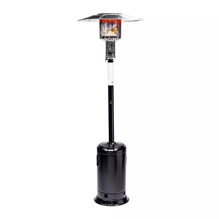 Legacy Heating 47,000 BTU Hammered Black Propane Outdoor Flame Patio Heater - $110