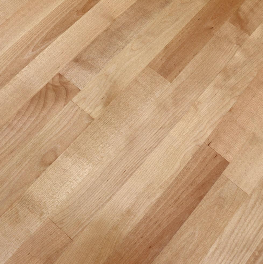 10 ft. L x 25 in. D Unfinished Birch Solid Wood Butcher Block, Eased Edge - $300
