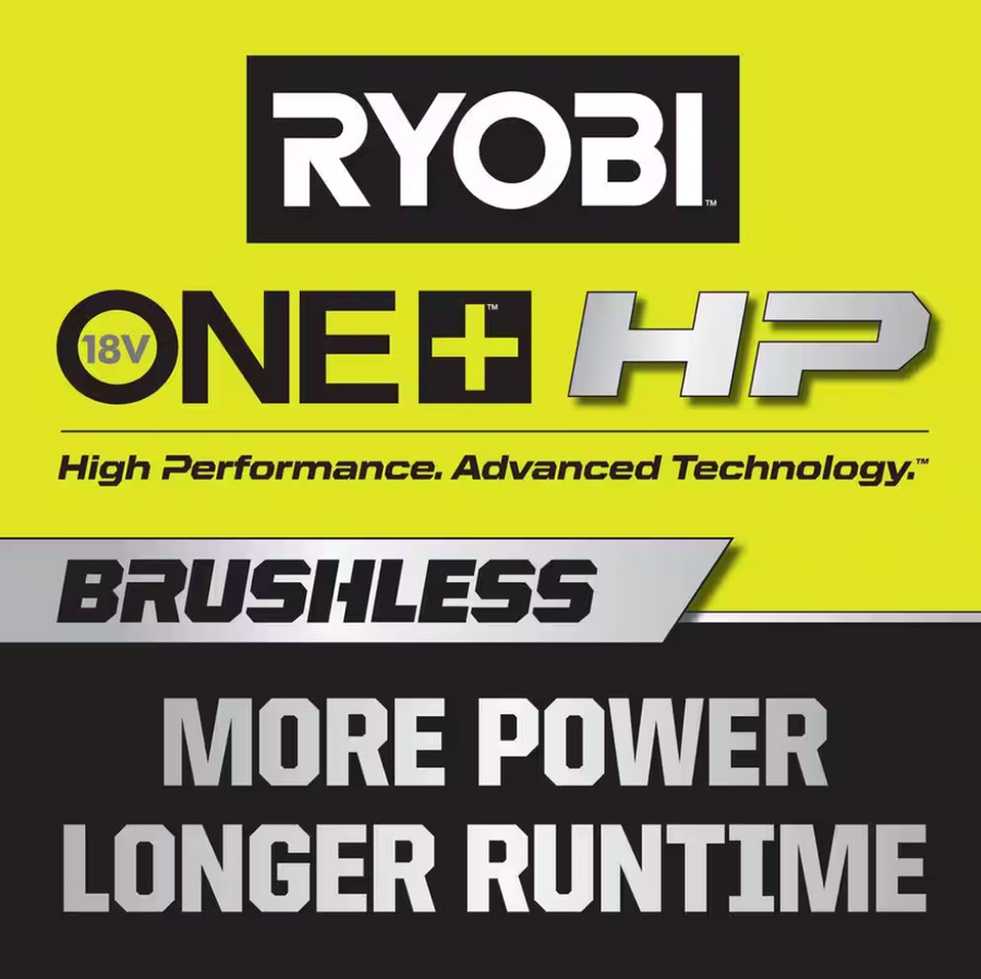 ONE+ HP 18V Brushless 110 MPH 350 CFM Leaf Blower w/ Battery & Charger - $115