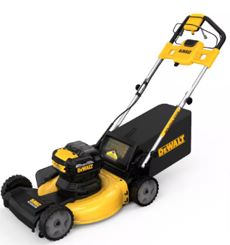 DEWALT 20V Battery Powered Walk Behind Self Propelled Lawn Mower(No Batteries) - $455