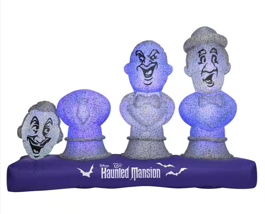 Disney 66.14 in. H Halloween Haunted Mansion Scene, Music, Synchronized Light Show - $175
