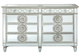 Acme Furniture Varian 8-Drawers Mirrored Dresser - $500