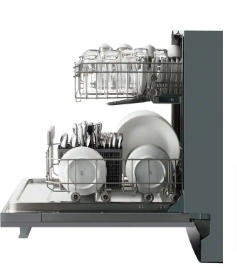 Galanz 18 in. Stainless Steel Top Control Smart Dishwasher Electro-Mechanical - $350