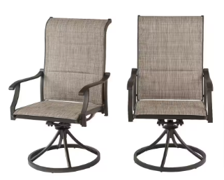 Hampton bay steel sling patio chair sale