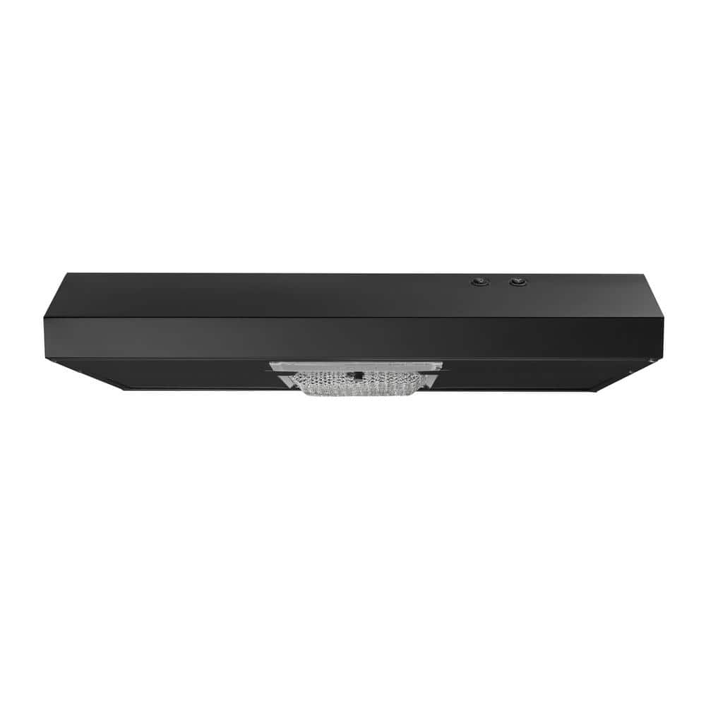 Vissani Arno 30 in. 240 CFM Convertible Under Range Hood in Bl