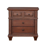 Sedona Cherry 3-Drawer Nightstand (30 in. H x 29 in. W x 17 in. D) - $200
