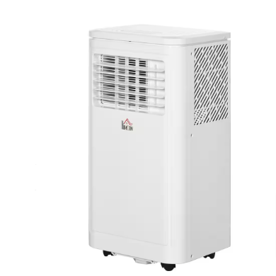 HOMCOM 5,000 BTU Portable Air Conditioner Cools 150 Sq. Ft. with Dehumidifier - $145