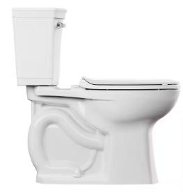 American Standard Rumson 2-Piece 1.28 GPF Single Flush Elongated Toilet - $140