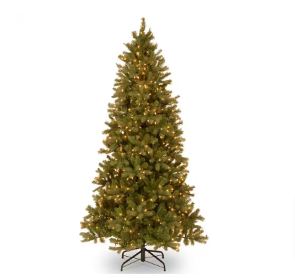 National Tree Company 6.5 ft. Downswept Douglas Slim Fir Tree with Clear Lights - $185