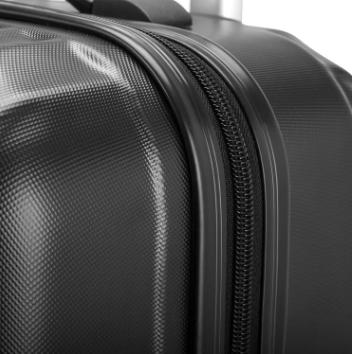 Traveler's Choice Elite Black Luggage Fullerton Hardside Carry-On Spinner Luggage - $45