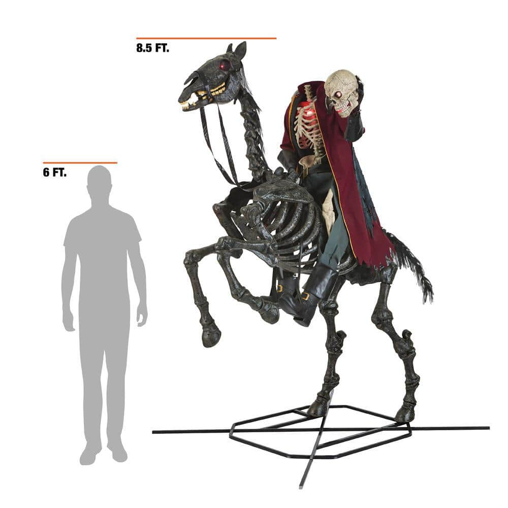Home Accents Holiday 8.5 ft. Giant-Sized Animated LED Knight Dullahan - $500