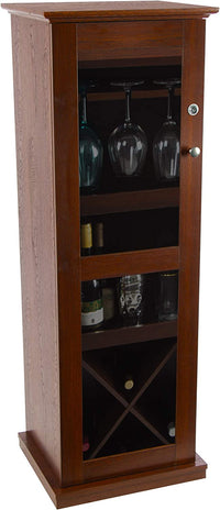 European Hidden Hinges, Storage for Wine Glasses & Bottles of Wine-$85