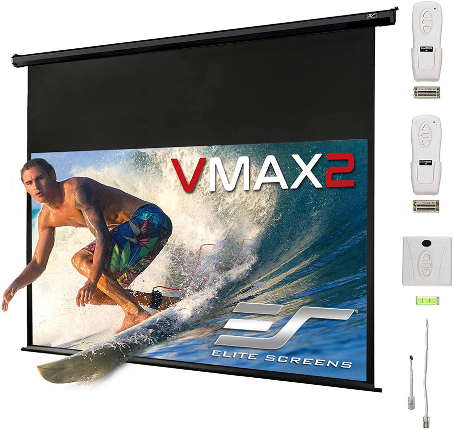 150-inch 16:9, 24" Drop, Electric Motorized Projection Projector Screen- $695