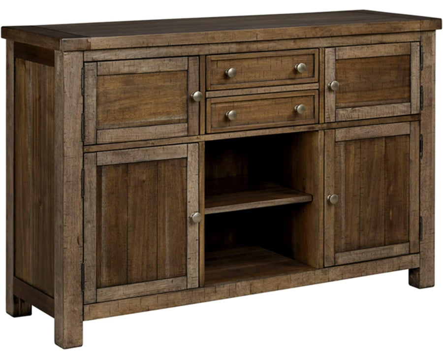 Signature Design by Ashley Moriville Rustic Dining Room Buffet, Brown - $500