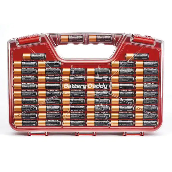 150 Battery Organizer and Storage Case with Tester - $5