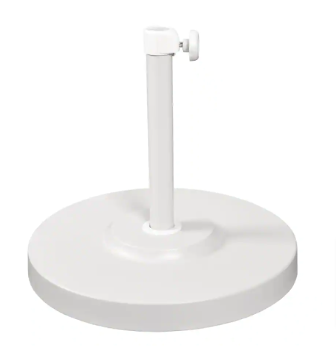 California Umbrella 50 lb. Patio Umbrella Base in White - $60