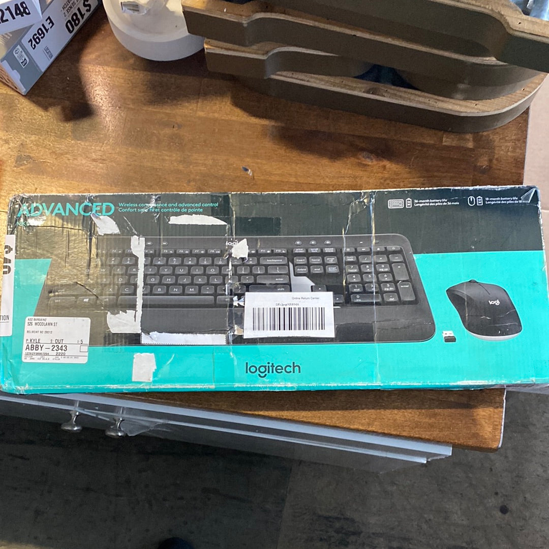 Logitech MK540 Wireless Keyboard Mouse Combo - $40