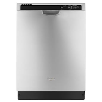 Whirlpool Front Control 24-in Built-In Dishwasher ENERGY STAR, 55-dBA - $410