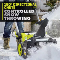 Ryobi - 40V HP Brushless Whisper Series 21 in. Cordless Snow Blower, (2) Batteries, Charger - $500
