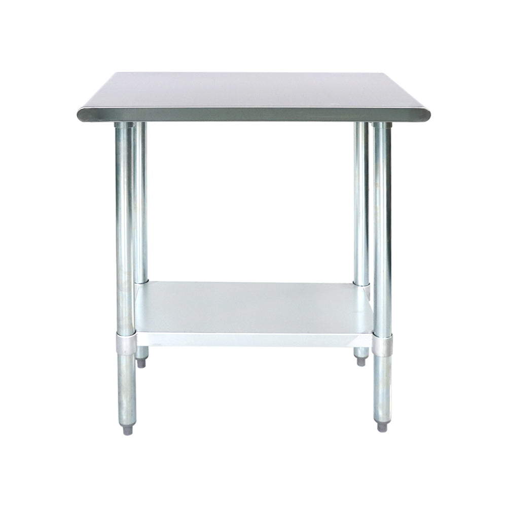 18-Gauge 430 Stainless Steel Commercial Kitchen Work Table - $65