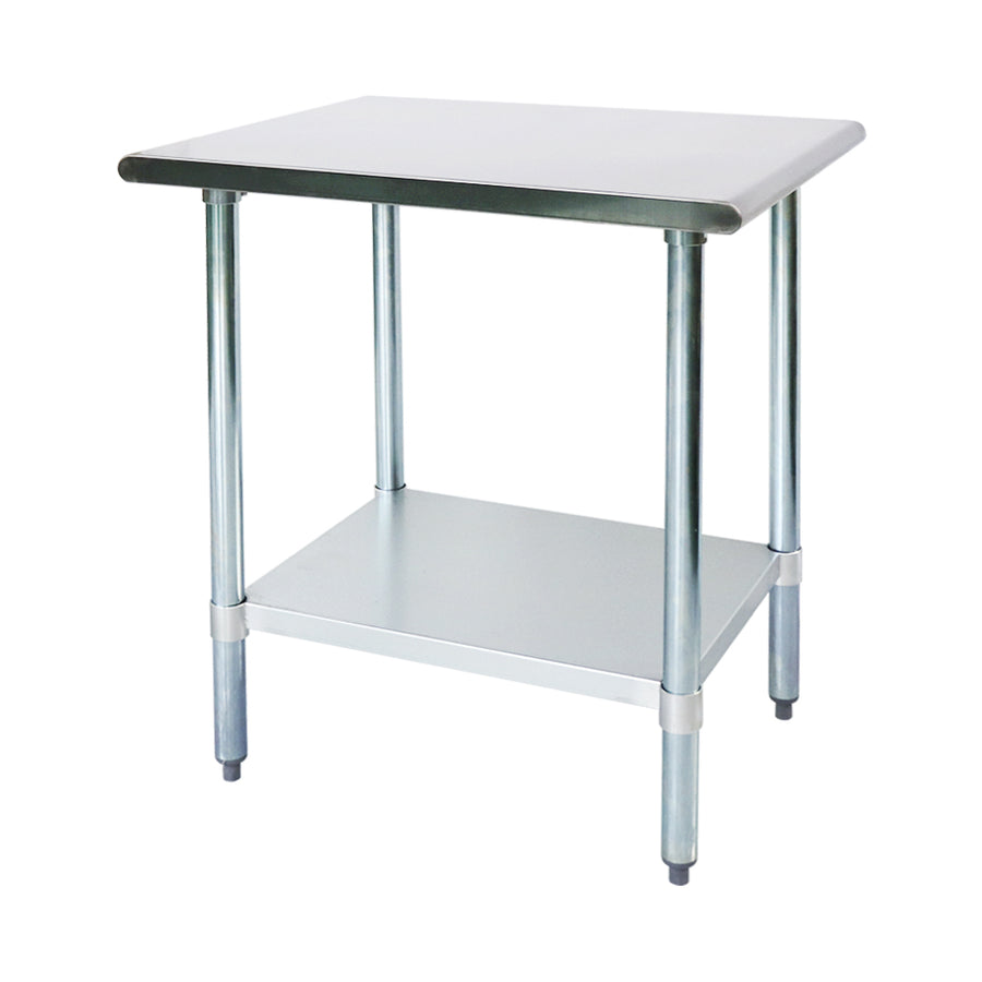 18-Gauge 430 Stainless Steel Commercial Kitchen Work Table - $65