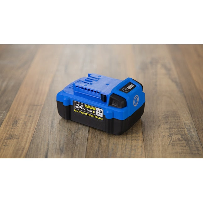 Kobalt 24-V Lithium Battery (4 Ah) (Charger included) - $45