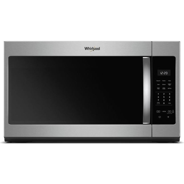 Whirl Pool 1.7 cu. ft. Over the Range Microwave in Stainless Steel - $125