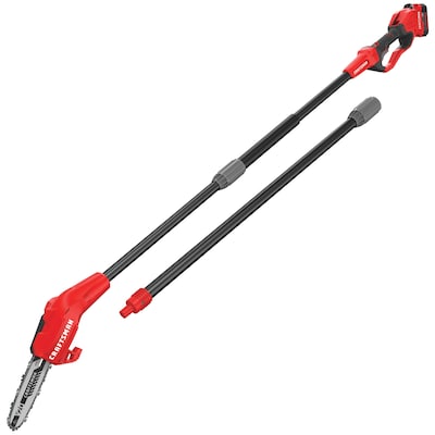 CRAFTSMAN V20 20-volt Max 8-in Battery Pole Saw (Battery and Charger Included) - $100