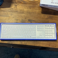 AUSDOM Wireless Bluetooth Keyboard Full Size - $40