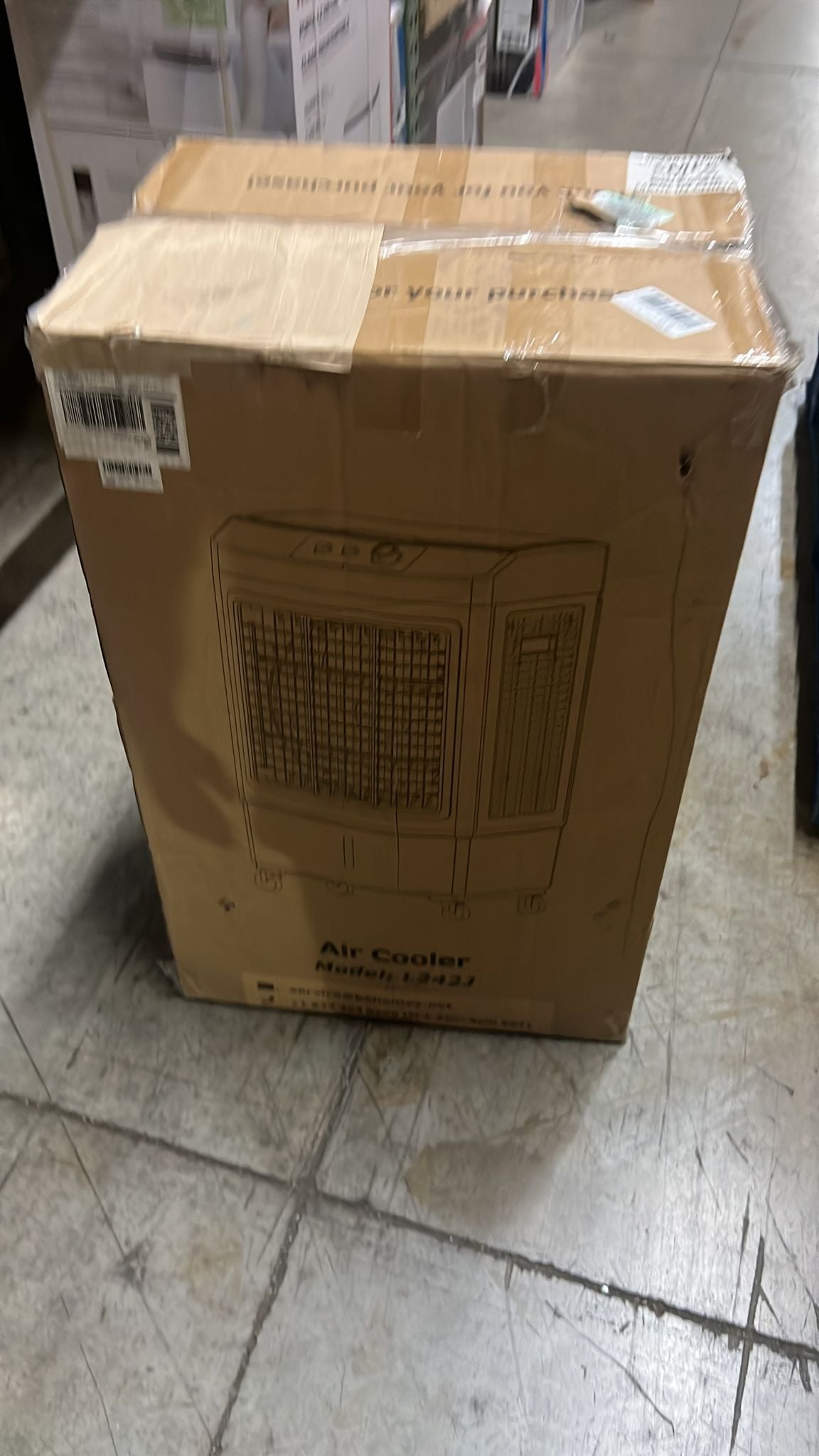 Evaporative Cooler -FANCOLE 2 IN 1 Portable Evaporative Air Cooler - $70