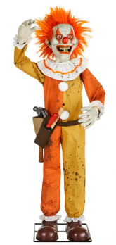 Home Accents Holiday 4.5 ft. Animated Sinister Steve - $55