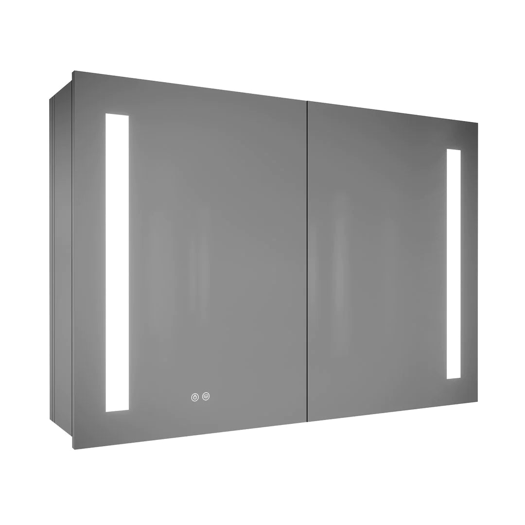 MIRPLUS 36''H×30''W×5"D Double Door LED Medicine Cabinet - $200