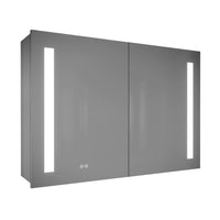 MIRPLUS 36''H×30''W×5"D Double Door LED Medicine Cabinet - $200