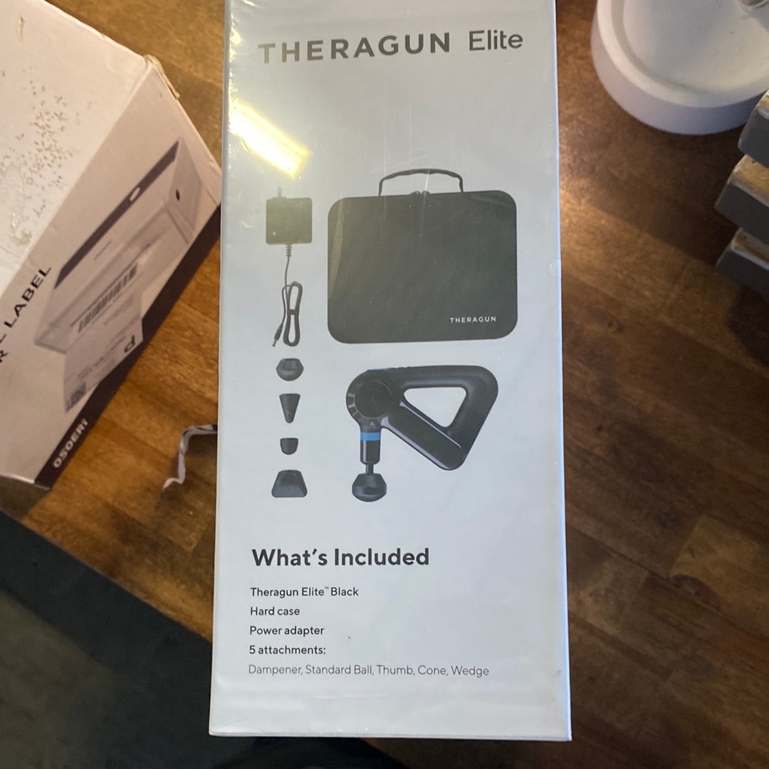 Theragun Elite Ultra-Quiet Deep Tissue Massage Gun, Bluetooth, 4th Gen - $299
