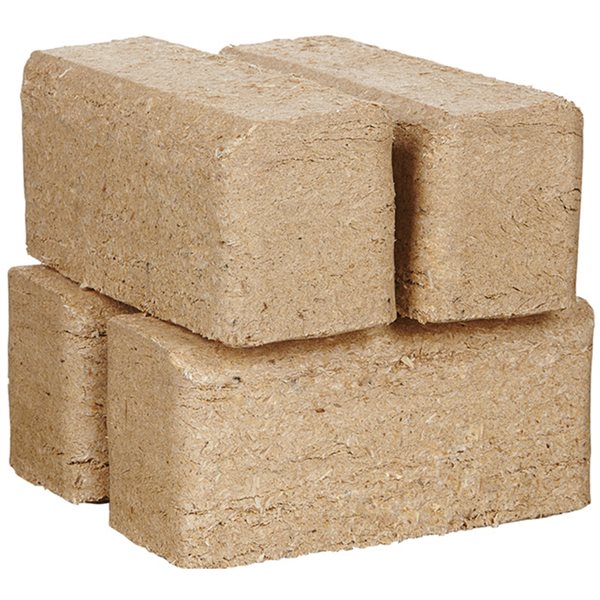 Canawick Wood Fibre Fire Log, 68 Hours Burn Time, 4 Per Pack 5