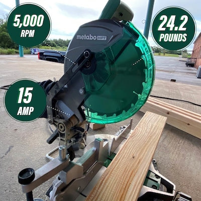 Metabo HPT 10-in Single Bevel Compound Corded Miter Saw - $100
