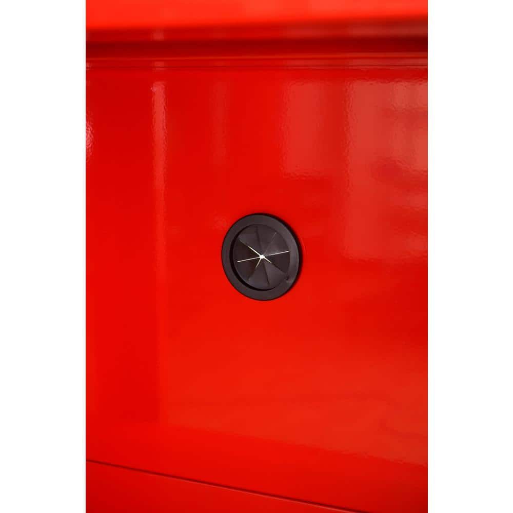 Husky Ready-to-Assemble 24-Gauge Steel Freestanding Garage Cabinet in Red - $160