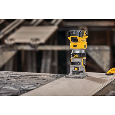 DEWALT XR 1/4-in Variable Speed Brushless Fixed Cordless Router (Bare Tool) - $155