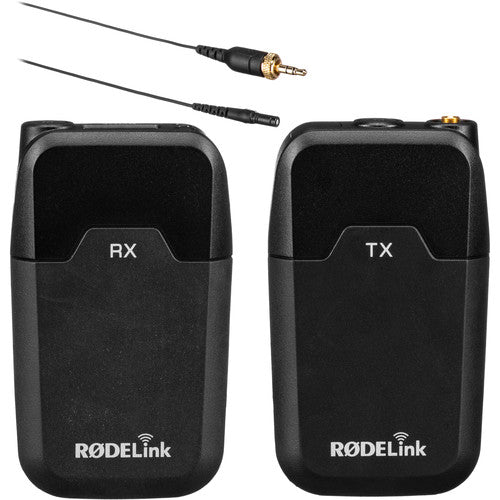 RODELink Filmmaker Kit Digital Camera-Mount  Lavalier Microphone System (2.4 GHz) - $155