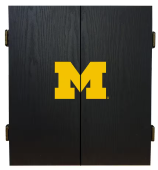 University Of Michigan Fan's Choice Dart Board Set - $90
