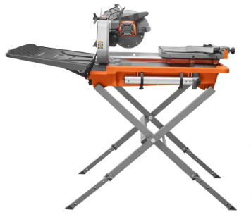 RIDGID 12 Amp 8 in. Blade Corded Wet Tile Saw with Extended Rip - $350