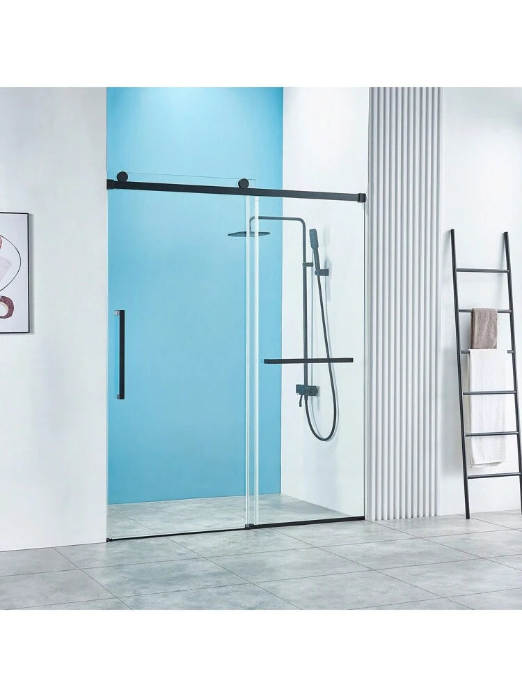 YTTSOYTS 56-60" W X 76''304SS Stock In US Sliding Semi-Frameless Shower Door - $360