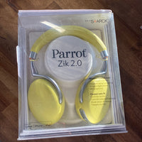 Parrot Zik 2.0 Yellow Noise Cancelling Headphones - $150