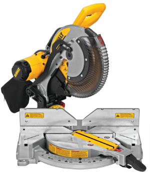 DEWALT 15 Amp Corded 12 in. Compound Double Bevel Miter Saw - $260