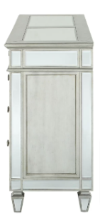 Acme Furniture Varian 8-Drawers Mirrored Dresser - $516