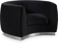 Julian Velvet Chair - $500