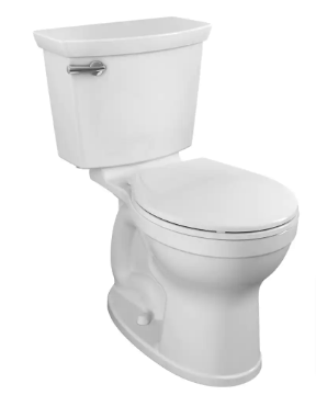 Champion Tall Height 2-Piece High-Efficiency 1.28 GPF Single Flush Round Toilet - $150