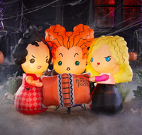 Disney 5 ft. LED Hocus Pocus Sanderson Sisters with Spell Book Inflatable - $99